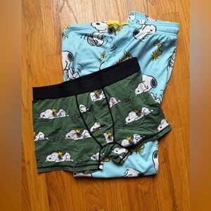 Women’s Snoopy Boxer Briefs PJs
